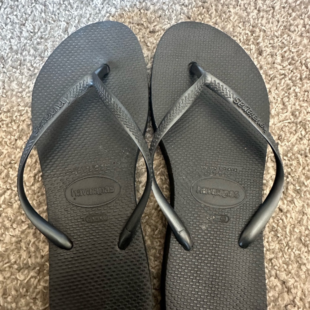 Havaianas Classic Black Sandals